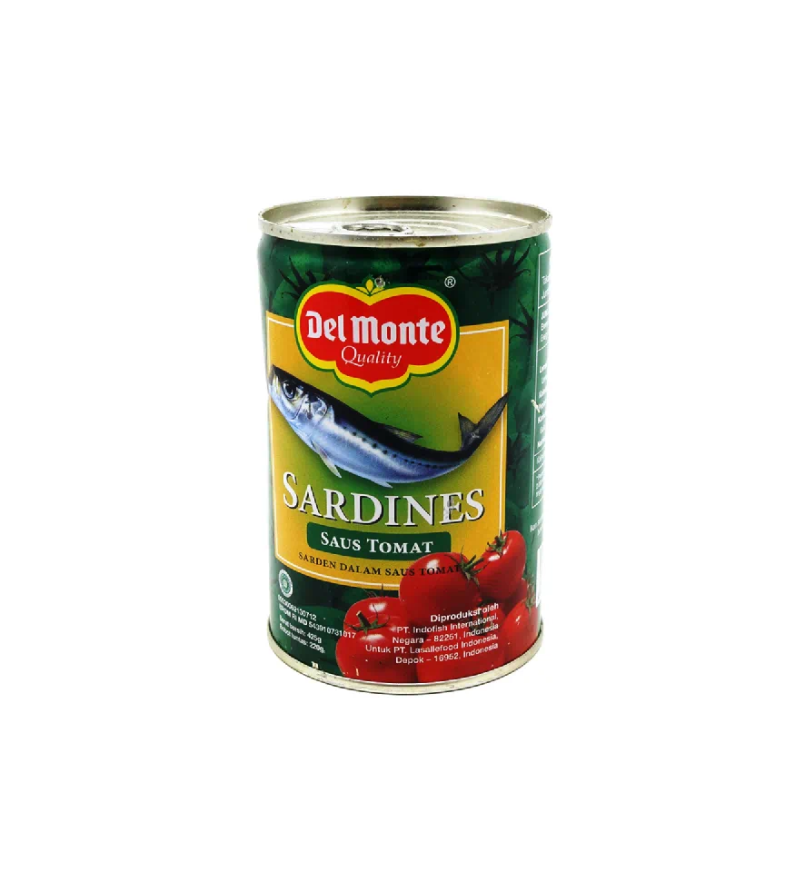 Del Monte Sardines Saus Tomat 425GR