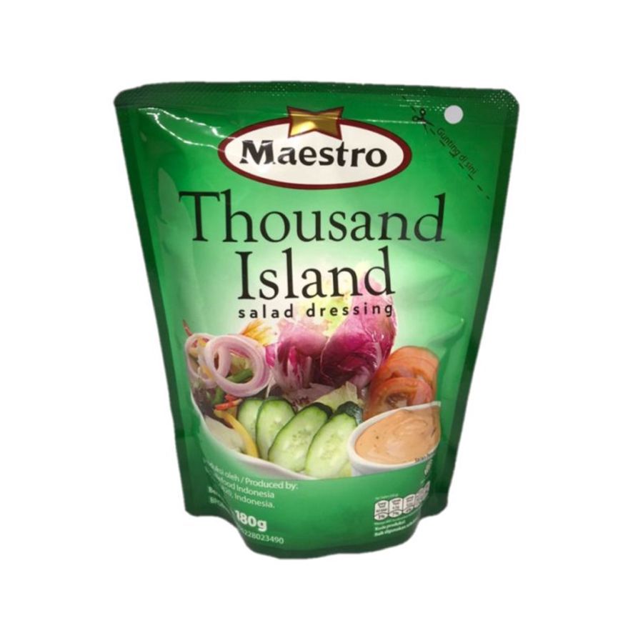 Maestro Salad Dressing Thousand Island pch 180GR