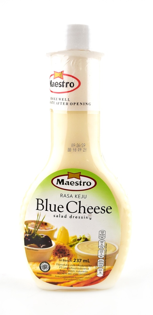 Maestro Blue Cheese Salad Dressing btl 237ML
