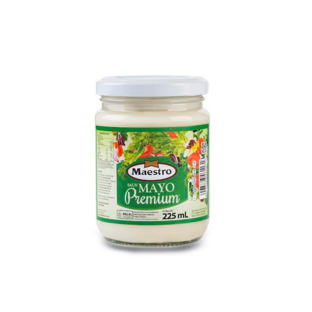 Maestro Saus Mayo Premium Toples 225ML