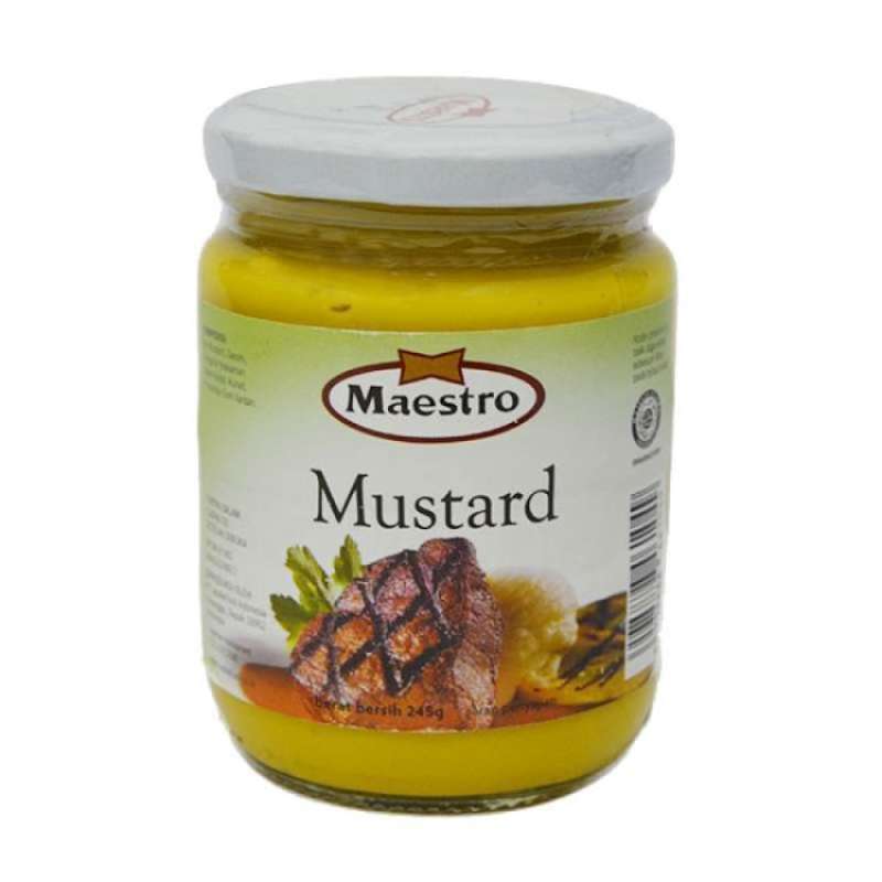 Maestro Saus Mustard Toples 245GR