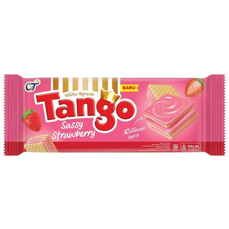Tango Wafer Sassy Strawberry 100GR