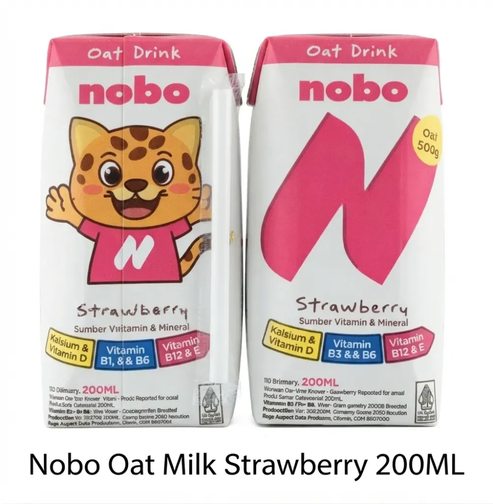 Nobo Oat Milk Strawberry 200ML
