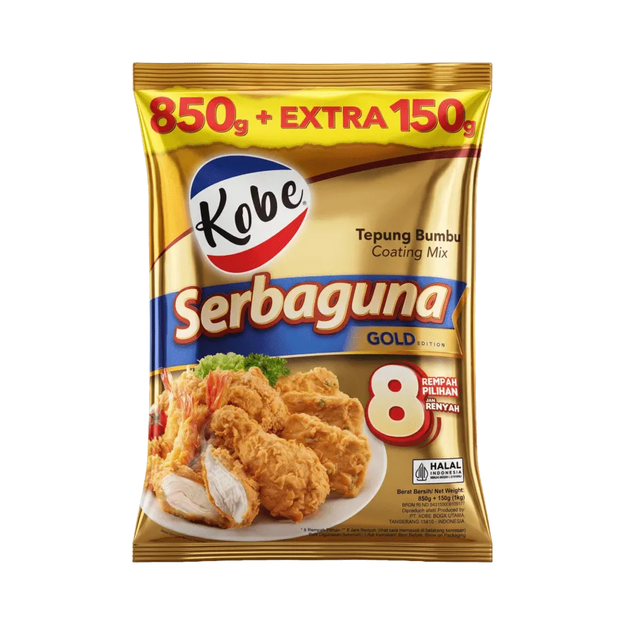 Kobe Tepung Bumbu Serbaguna Gold 850+150GR