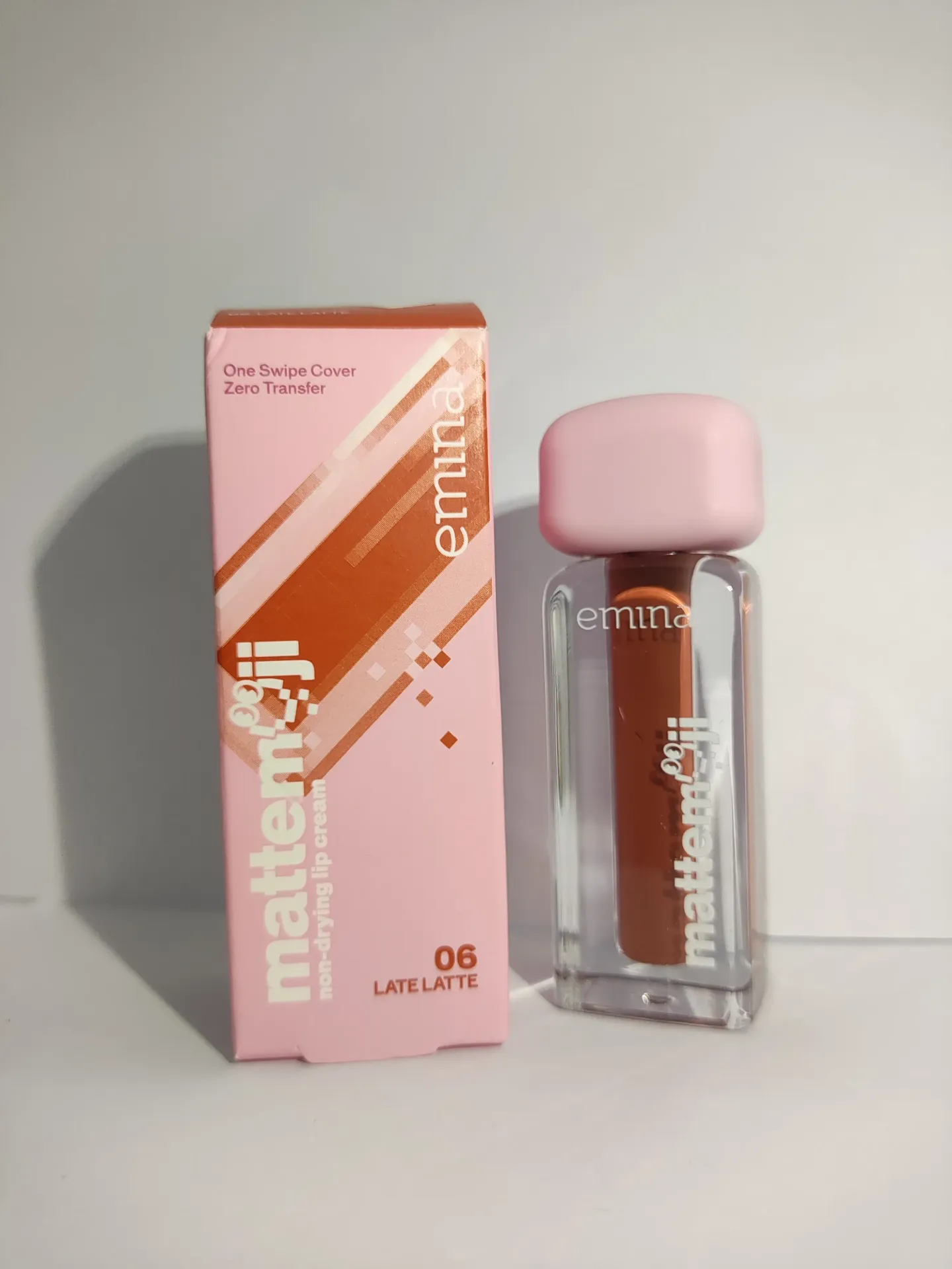Emina Mattemoji Non-Drying Lip Cream 06 Late Latte 3GR