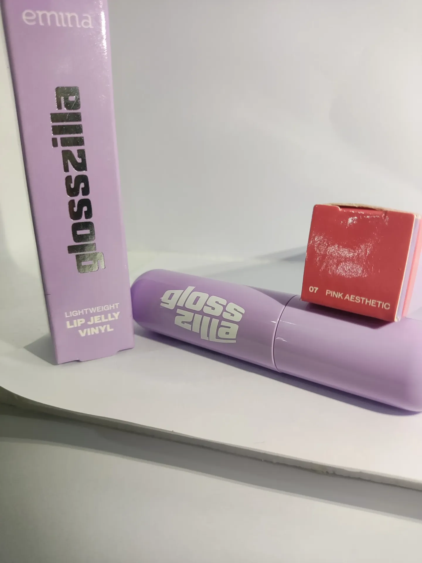 Emina Glosszilla Light Weight Lip Jelly Vinyl 07 Pink Aesthetic 3GR