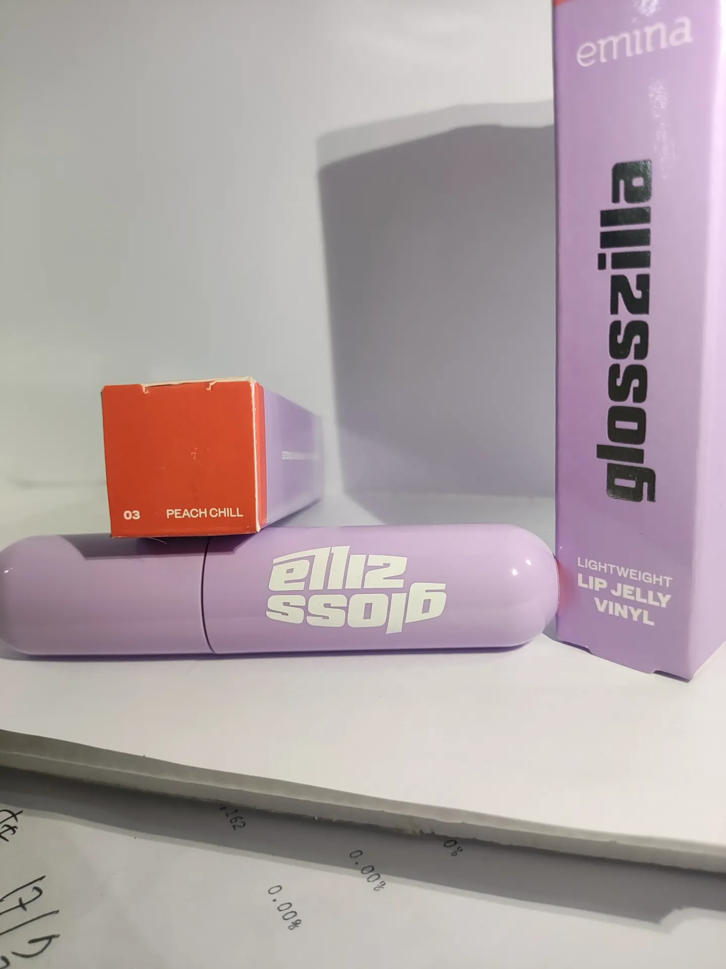 Emina Glosszilla Light Weight Lip Jelly Vinyl 03 Peach Chill 3GR