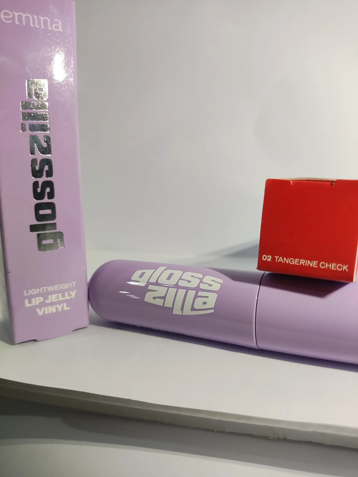 Emina Glosszilla Light Weight Lip Jelly Vinyl 02 Tangerine Check 3GR
