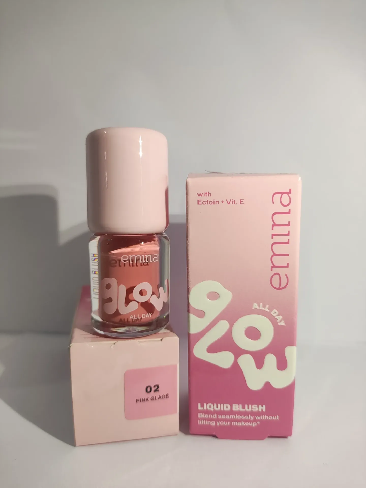 Emina Glow All Day Liquid Blush 02 Pink Glace 2.5GR