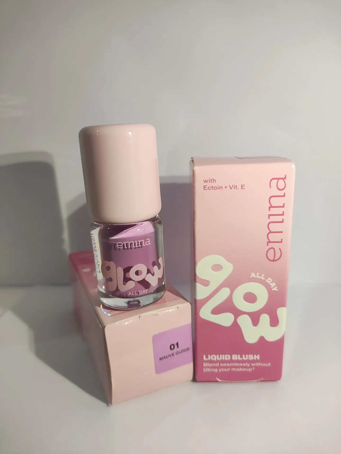 Emina Glow All Day Liquid Blush 01 Mauve Cloud 2.5GR