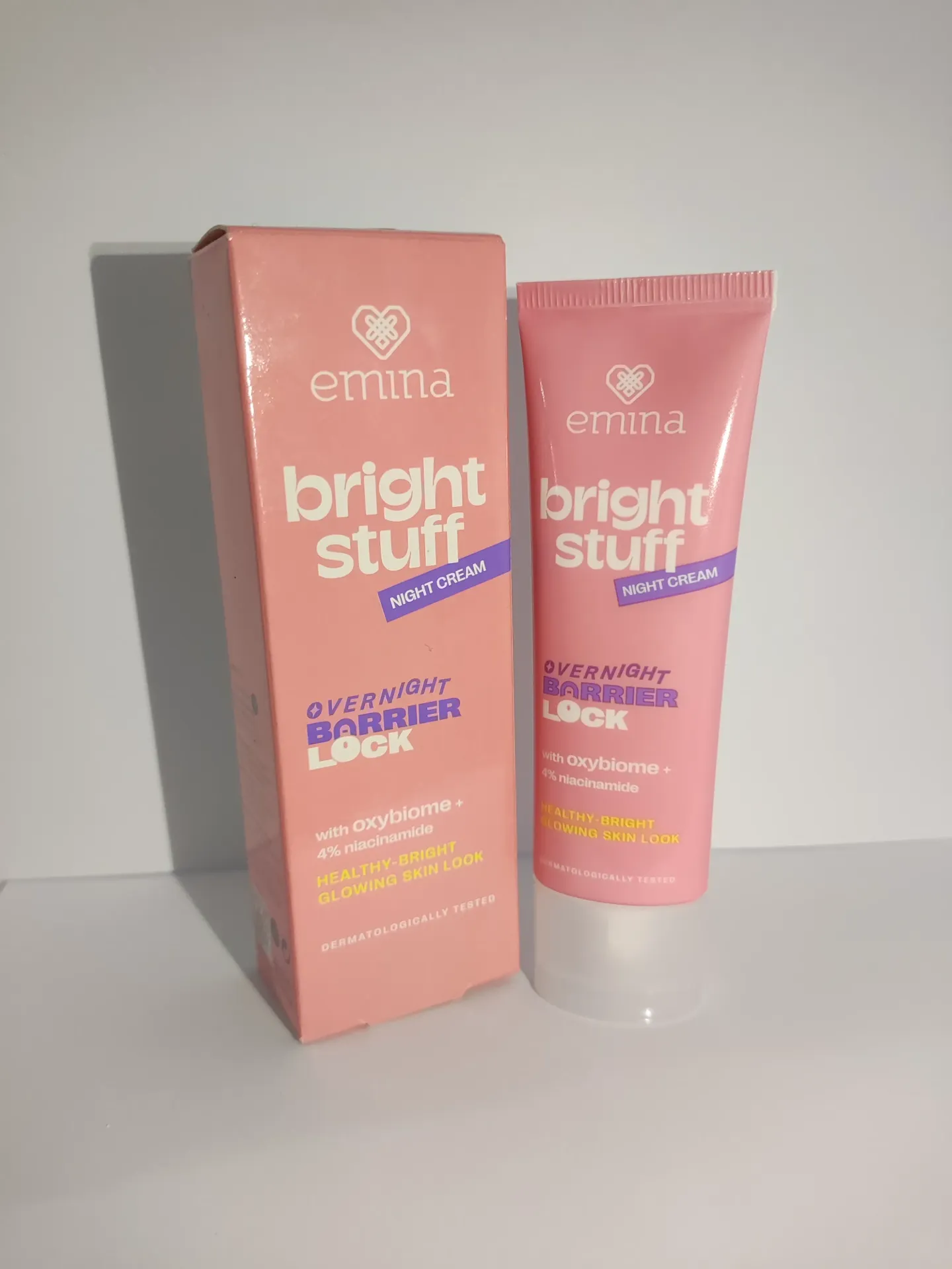 Emina Bright Stuff Night Cream Over Night Barrier Lock 20GR