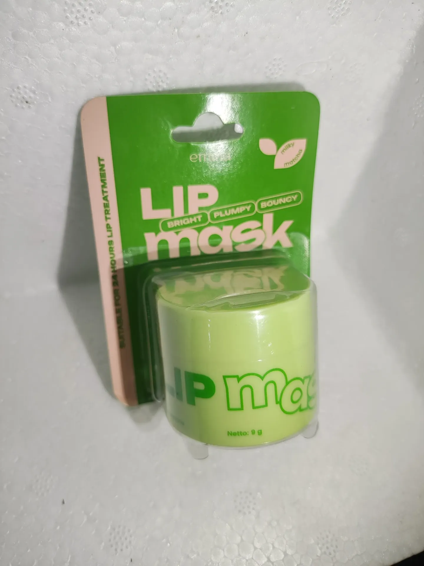 Emina Lip Mask Milky Matcha 9GR
