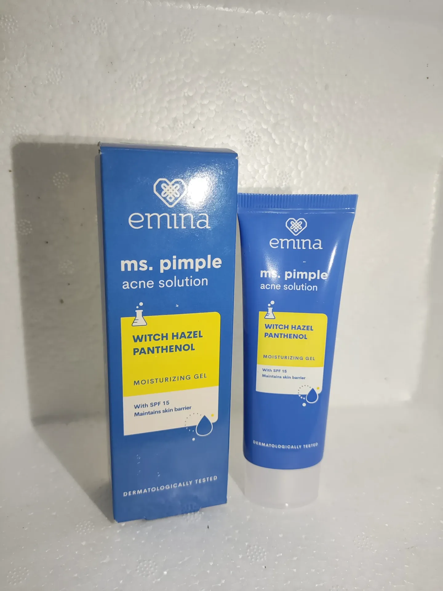 Emina MS. Pimple Acne Solution Witch Hazel Panthenol Moisturizing Gel 20ML