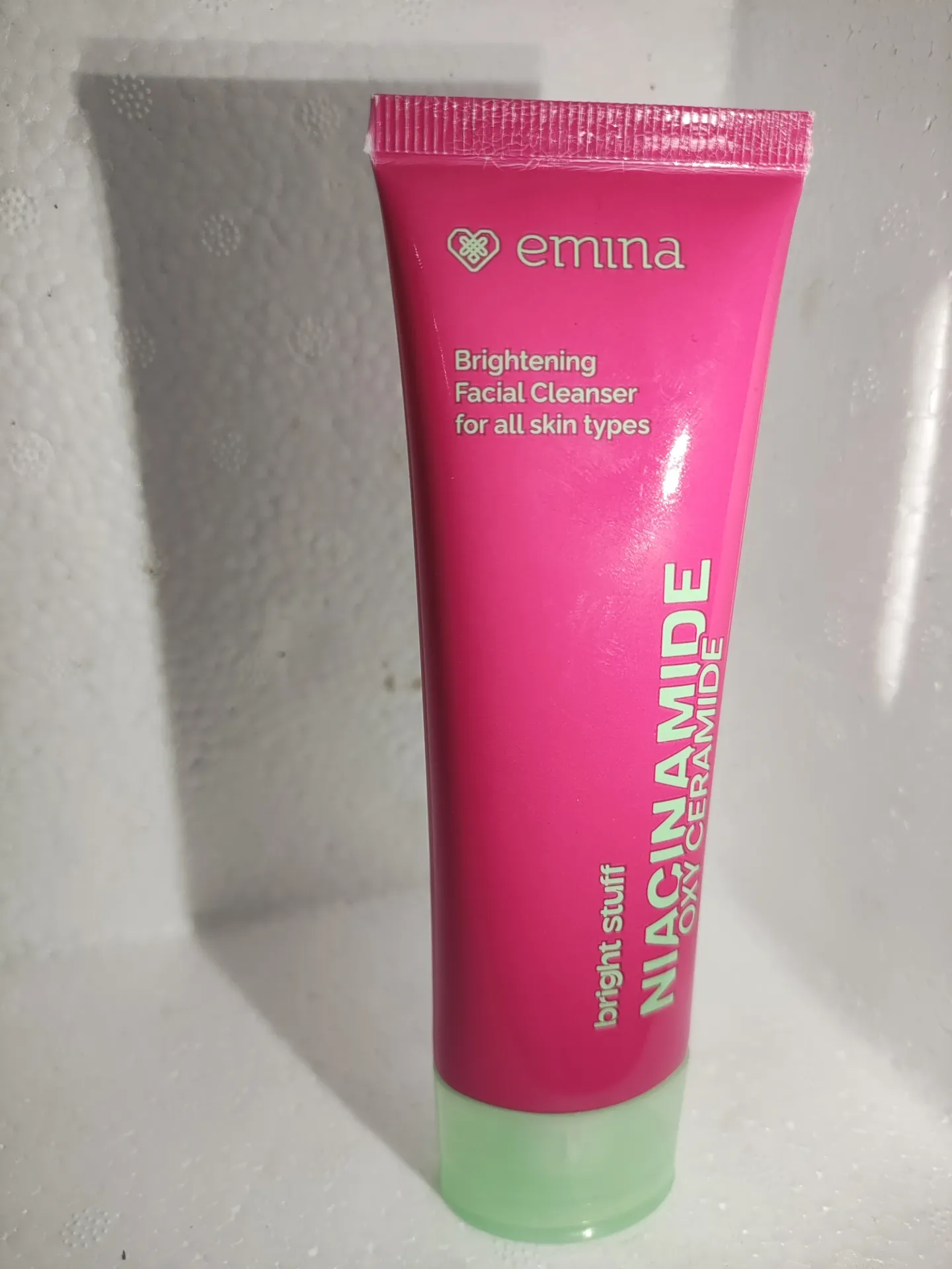 Emina Bright Stuff Niacinamide Oxy Ceramide Brightening Facial Cleanser 50ML
