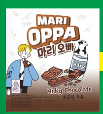 Mari Oppa Milky Chocolate 20GR
