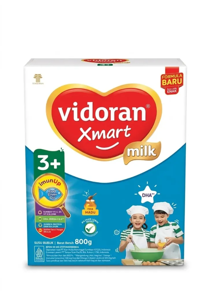 Vidoran Xmart Milk 3+ Vanilla 800GR