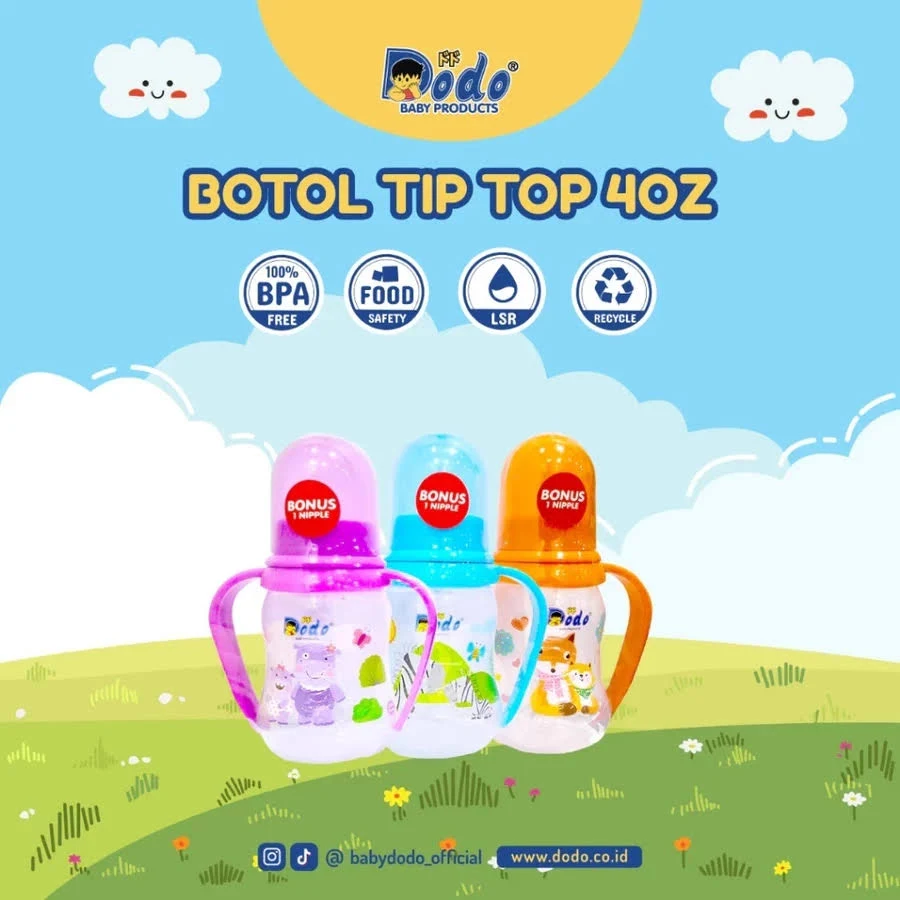 Dodo Botol Susu Tip Top 4OZ 125ML