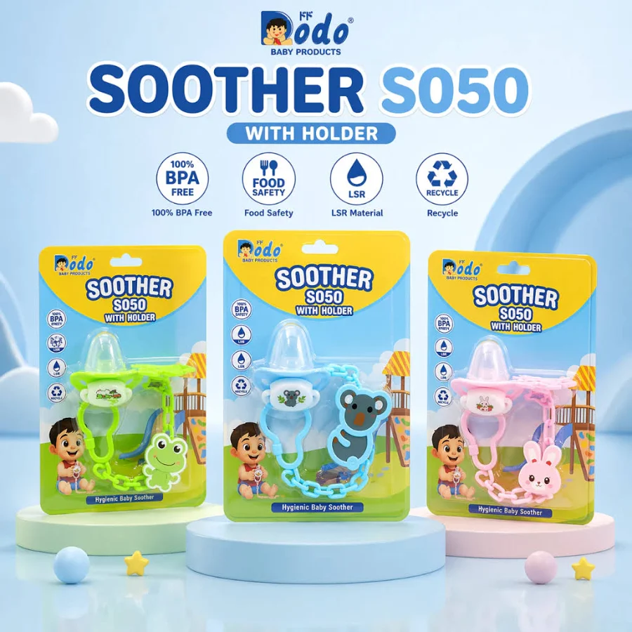 Dodo Baby Soother With Holder S050