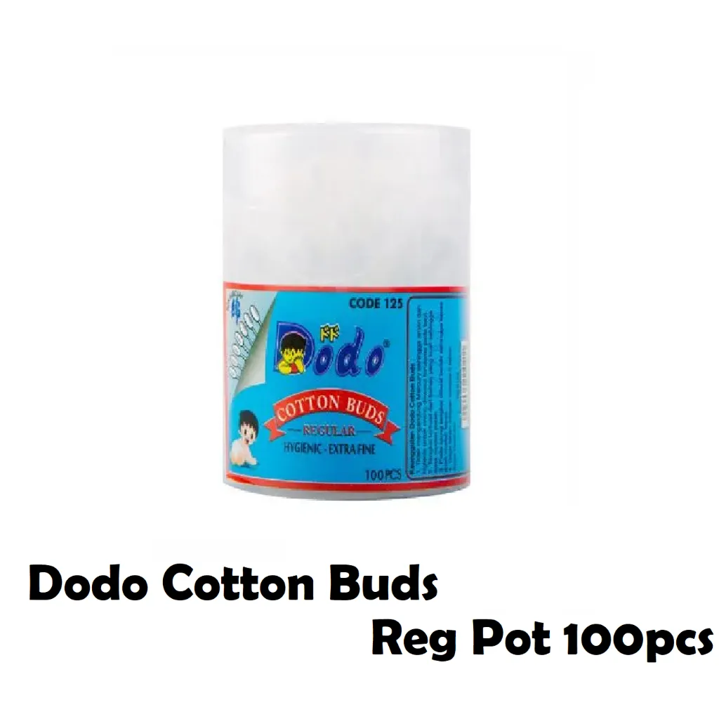 Dodo Cotton Buds Regular With Case 100PCS