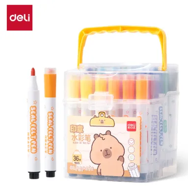 Deli Felt Pen Capypets 36 Colors