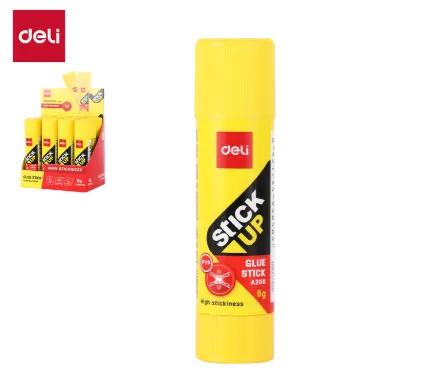Deli Stick Up Glue Stick Yellow 8GR