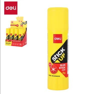 Deli Stick Up Glue Stick Yellow 15GR