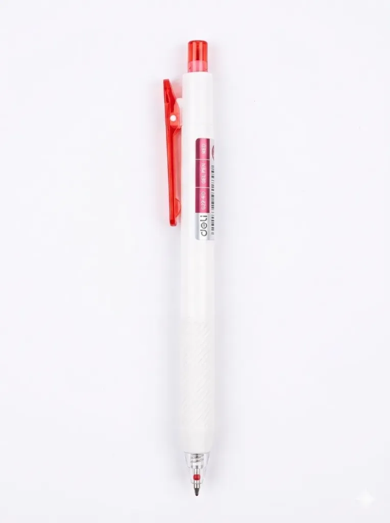 Deli Gel Pen Teman Suksesku Red Ink 0.5mm
