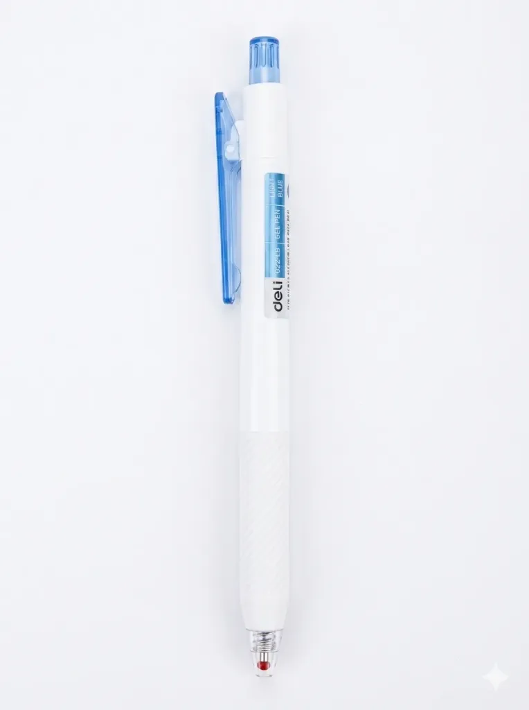 Deli Gel Pen Teman Suksesku Light Blue Ink 0.5mm