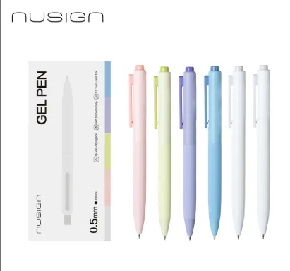 Deli Gel Pen Nusign Black Ink 0.5mm