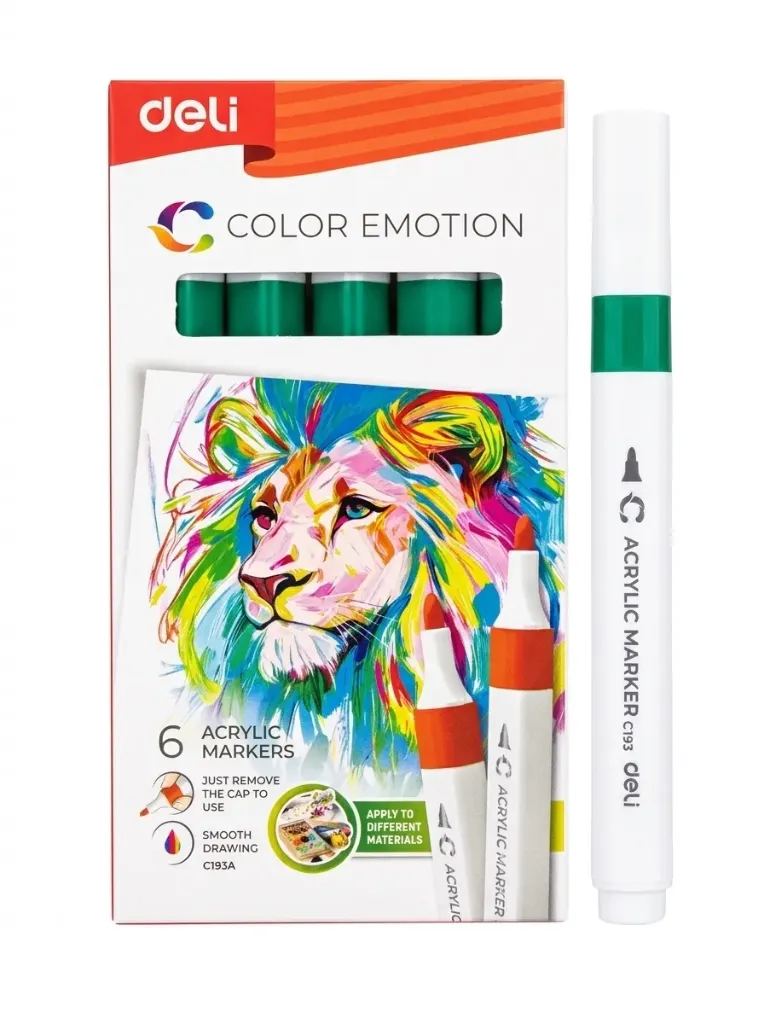 Deli Acrylic Marker 152 Pastel Green