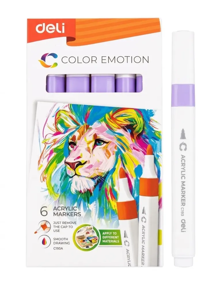 Deli Acrylic Marker 149 Lavender
