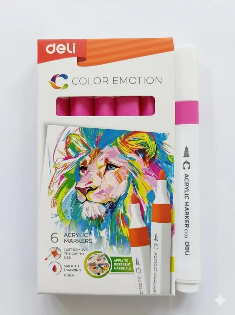 Deli Acrylic Marker 151 Rose