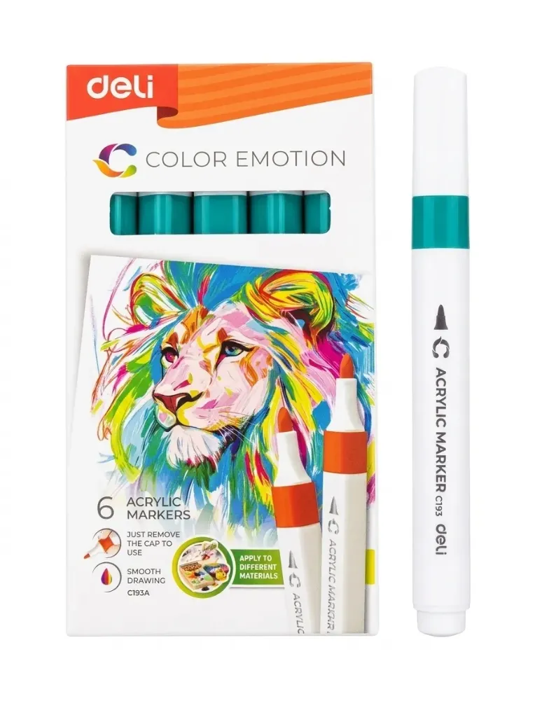 Deli Acrylic Marker 35 Peacock Green