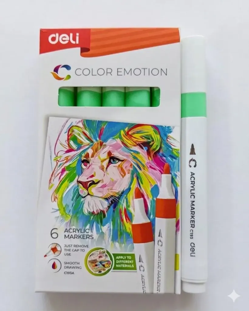 Deli Acrylic Marker 147 Light Green