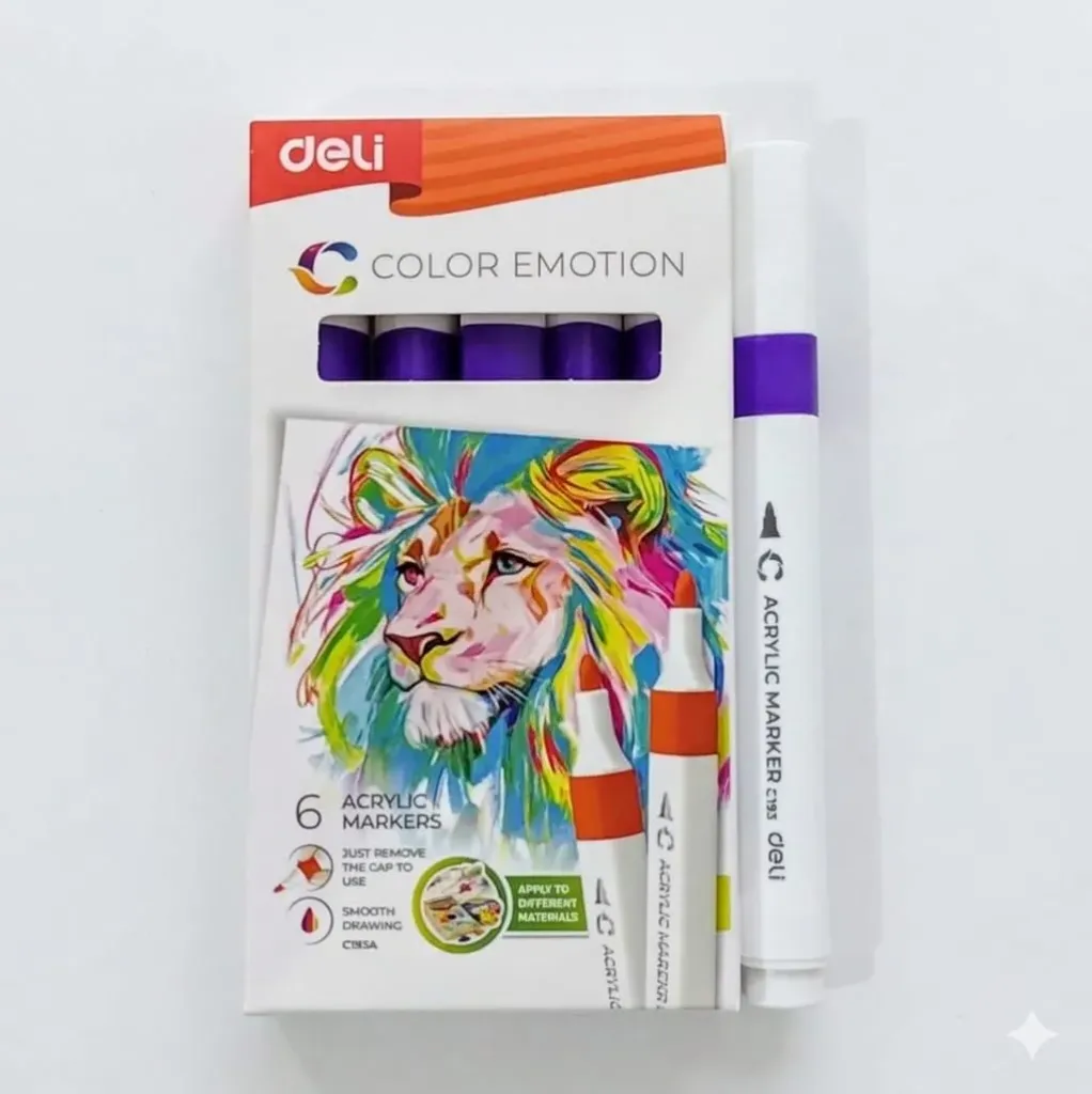 Deli Acrylic Marker 51 Purple
