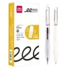 Deli Gel Pen Keep Right SA227 Black Ink 0.5mm