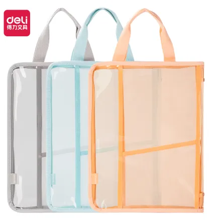 Deli Zip Bag Transparan A4 297x210mm