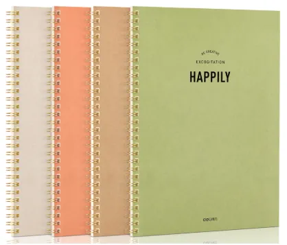 Deli Spiral Notebook Be Creative Excogitation 60S 252x179mm