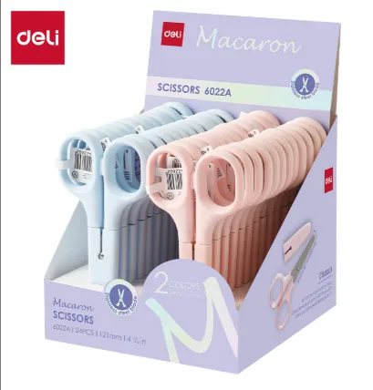 Deli School Scissors Macaron 122mm