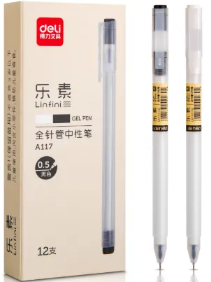 Deli Gel Pen Linfini Black Ink 0.5mm