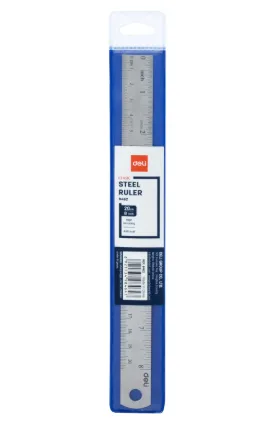 Deli Penggaris Besi 20CM