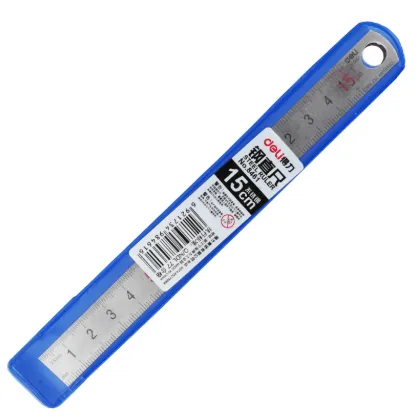 Deli Penggaris Besi 15CM