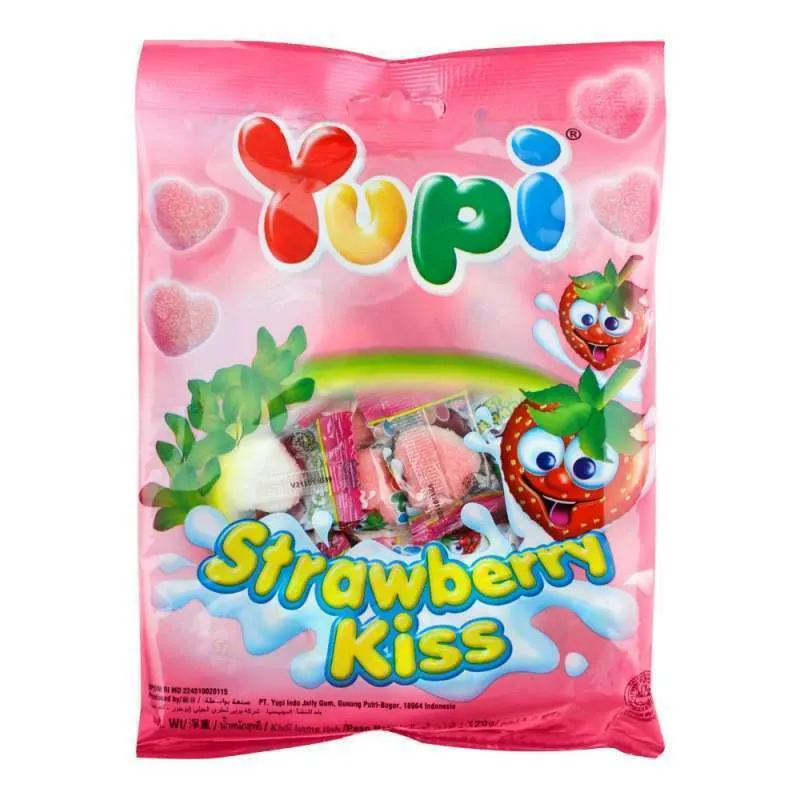 Yupi Strawberry Kiss 120GR