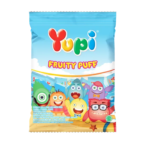 Yupi Fruity Puff 120GR