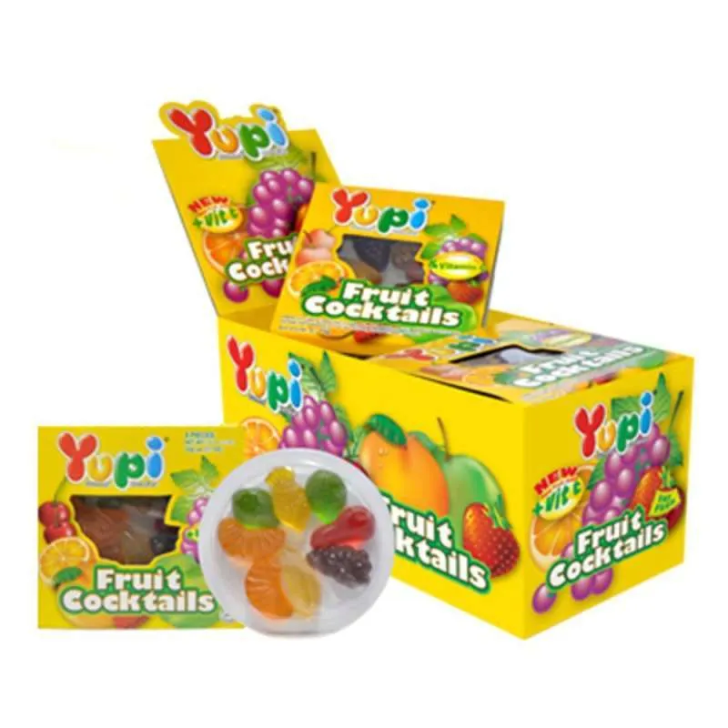Yupi Fruit Cocktails 12x12GR