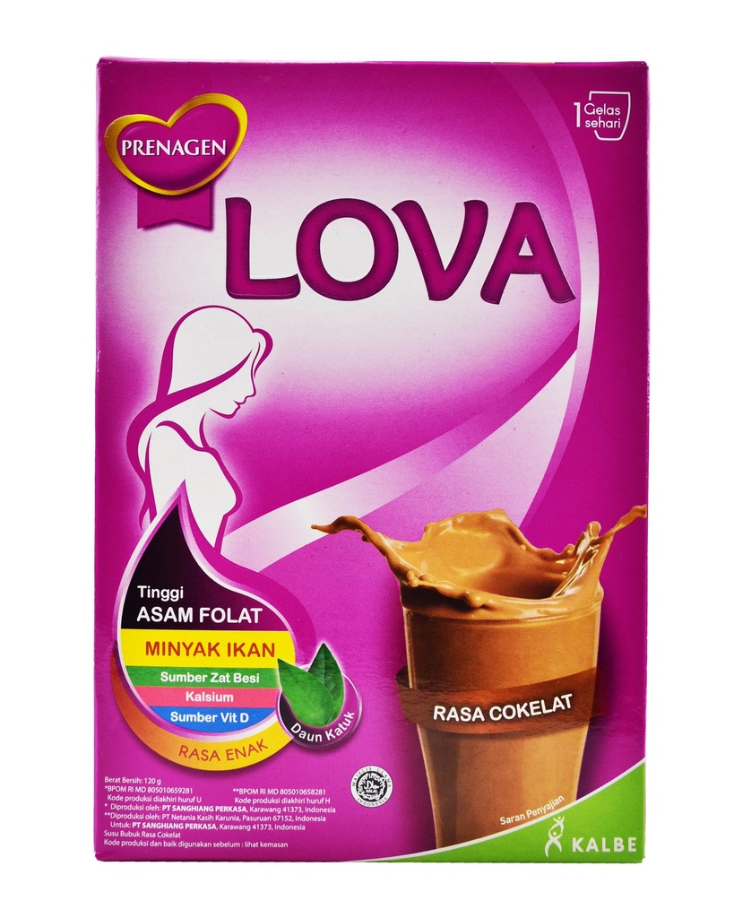 Prenagen Lova Cokelat 120GR