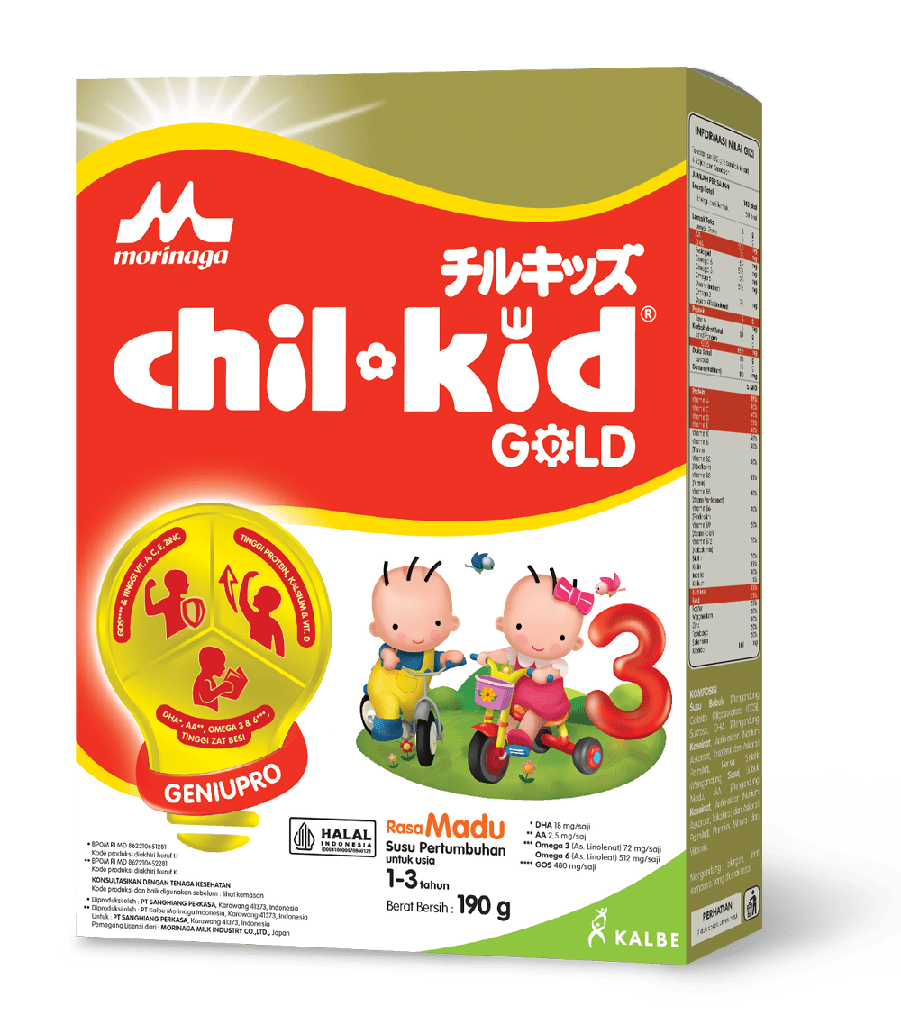 Chil Kid Gold 3 Madu 190GR
