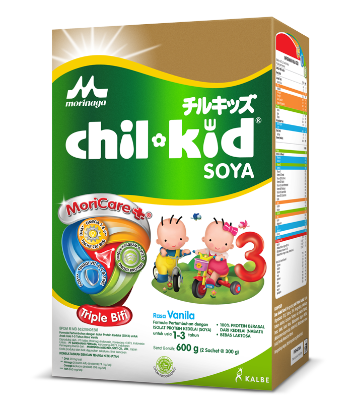 Chil Kid Soya 3 Vanila 600GR