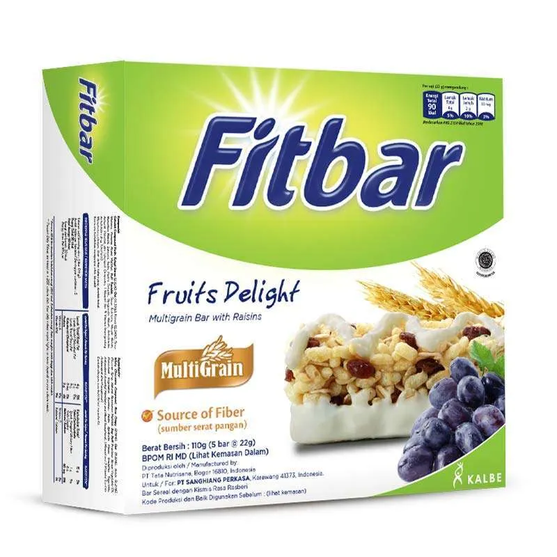 Fitbar Fruits Delight 5x20GR