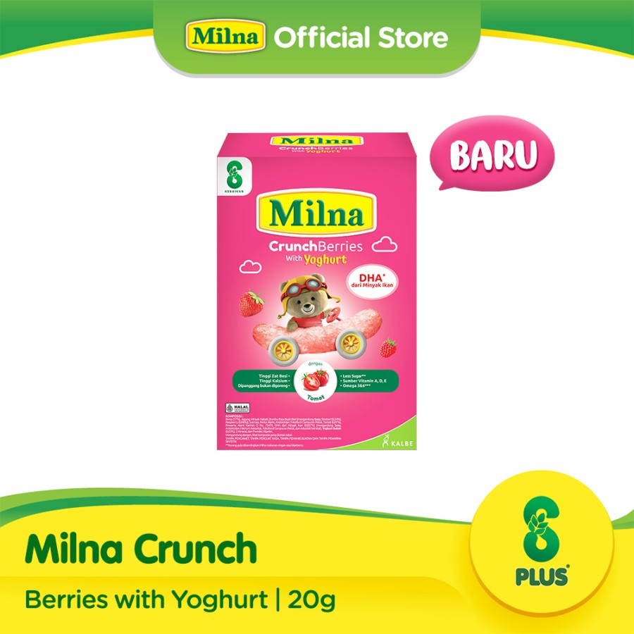 Milna Crunch Berries With Yoghurt 20GR